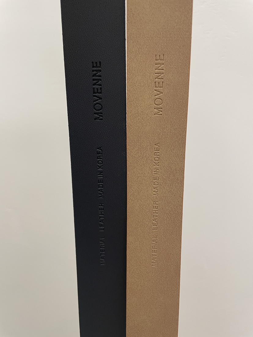 MOVENNE韓國代購女士新款熱賣休閑26春夏時尚職業腰帶腰帶MOVENNE腰帶