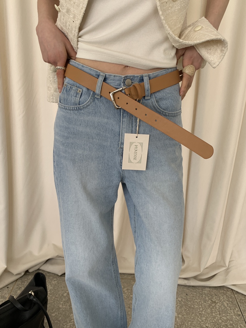 MOVENNE韓國代購女士新款熱賣休閑26春夏時尚職業腰帶腰帶MOVENNE腰帶