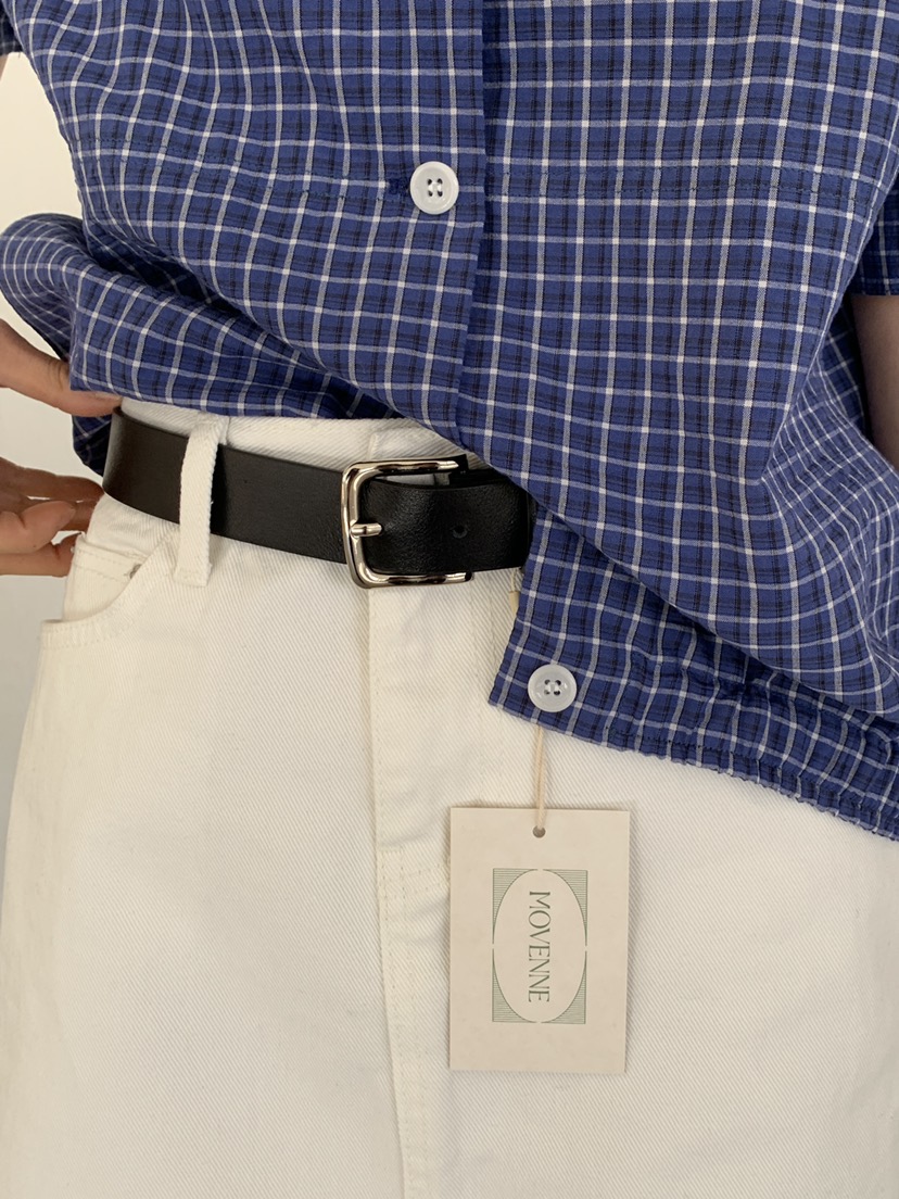 MOVENNE韓國代購女士新款熱賣休閑26春夏時尚職業腰帶腰帶MOVENNE腰帶