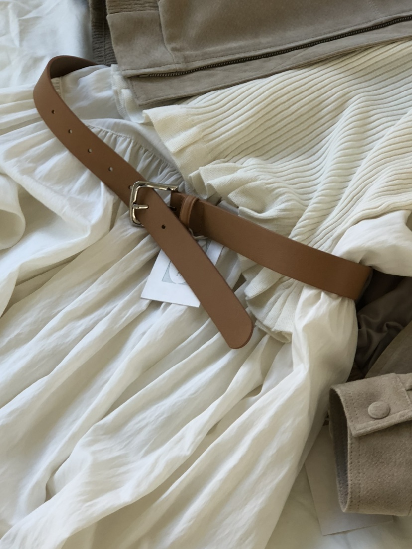 MOVENNE韓國代購女士新款熱賣休閑26春夏時尚職業腰帶腰帶MOVENNE腰帶