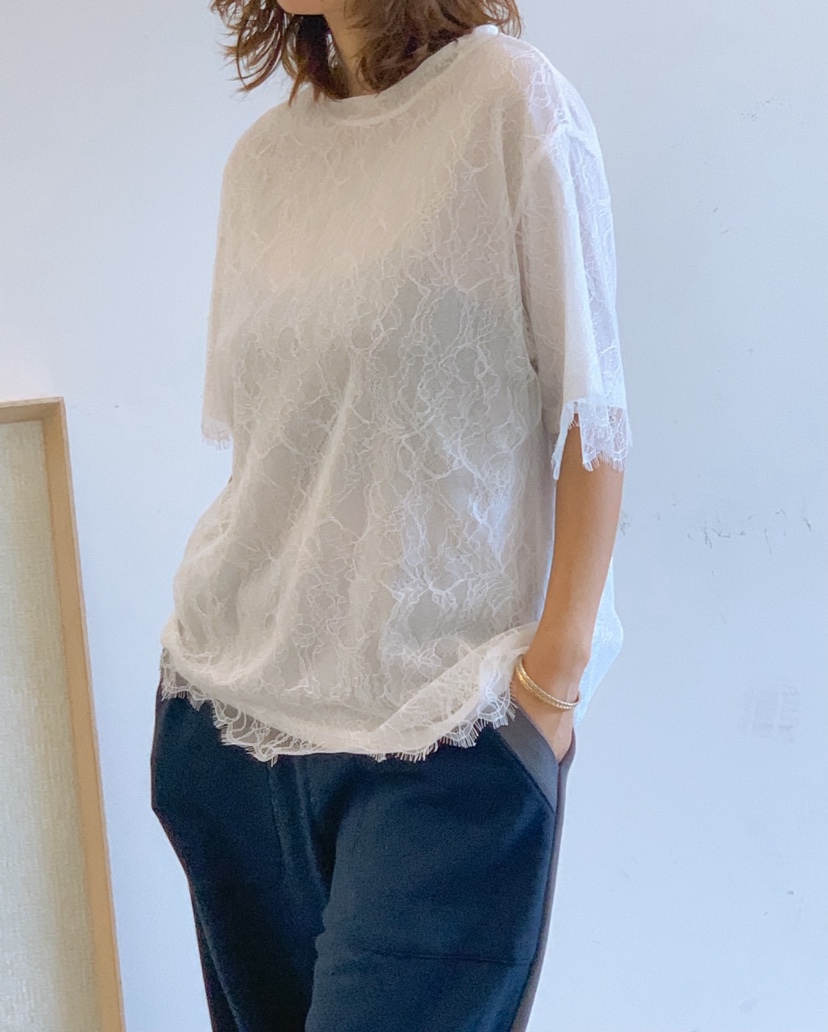 PARIS MATCH韓國直郵女裝新品26春夏人氣休閑職業時尚T恤PARIS MATCHT恤圖色2