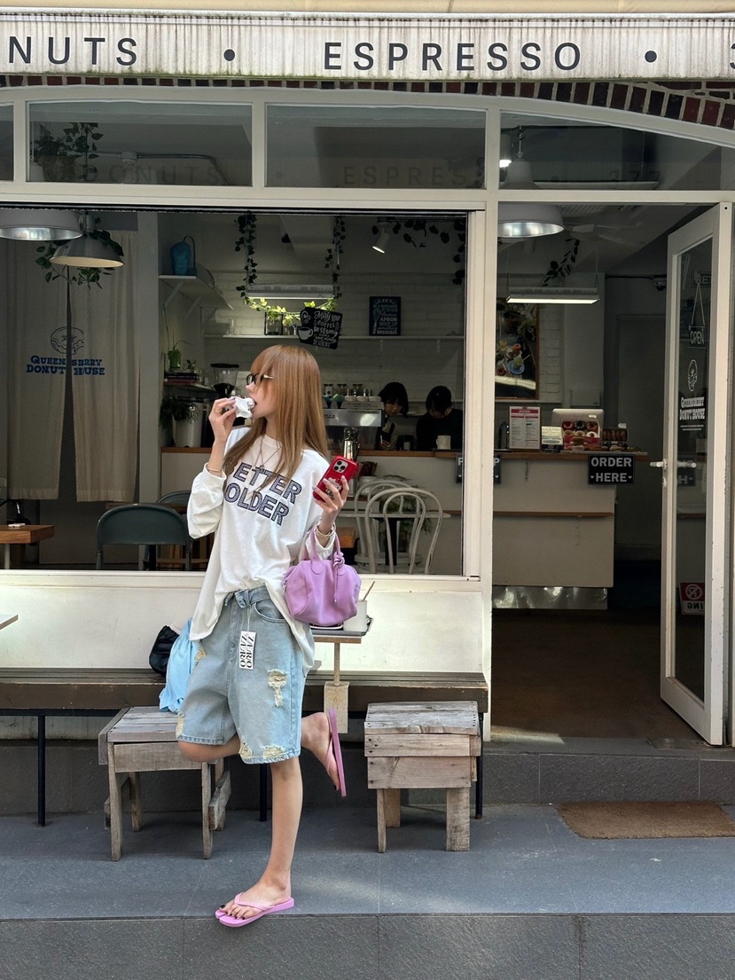 ZEROZERO韓國代購女士新款人氣休閑推薦26春夏時尚職業T恤ZEROZEROT恤