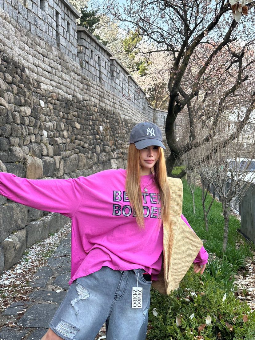 ZEROZERO韓國代購女士新款人氣休閑推薦26春夏時尚職業T恤ZEROZEROT恤圖色4