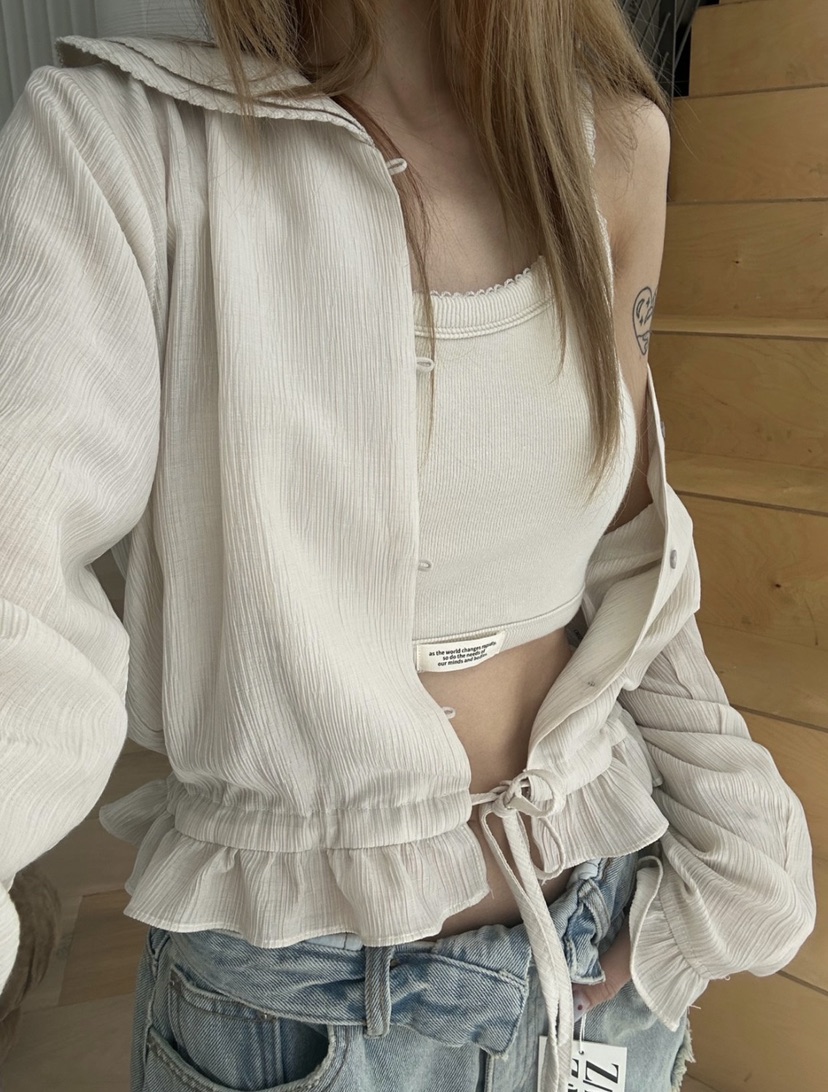 ZEROZERO韓國直郵女士新款推薦人氣熱賣休閑26春夏吊帶背心ZEROZERO吊帶/背心