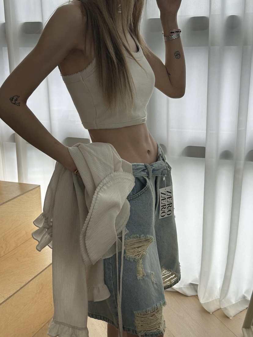 ZEROZERO韓國直郵女士新款推薦人氣熱賣休閑26春夏吊帶背心ZEROZERO吊帶/背心圖色3