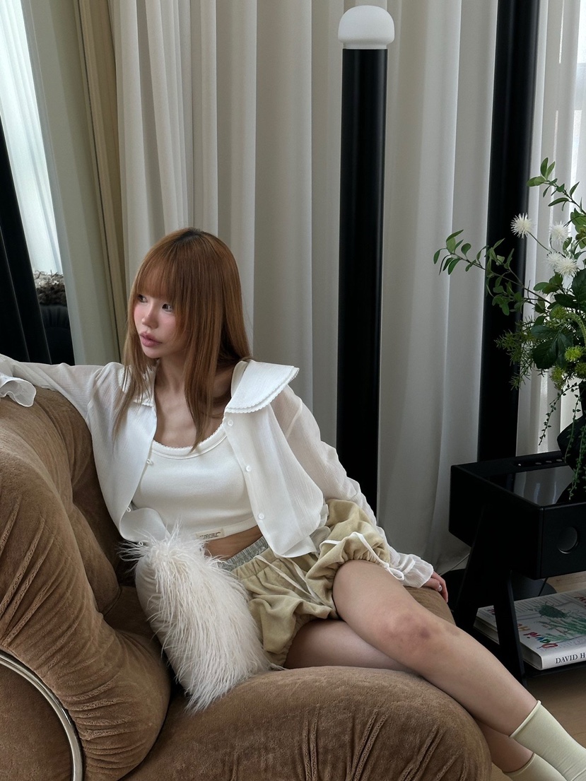 ZEROZERO韓國直郵女裝新品職業推薦人氣熱賣時尚襯衫蕾絲衫ZEROZERO襯衫/蕾絲衫