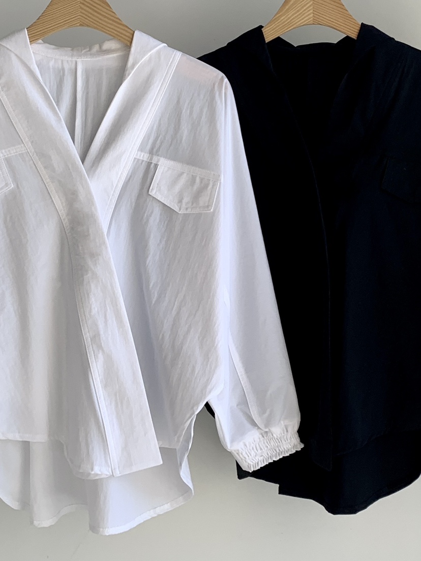 DAVICHI/D.SECOND韓國直郵實拍女士新款時尚襯衫蕾絲衫插肩袖DAVICHI/D.SECOND襯衫/蕾絲衫