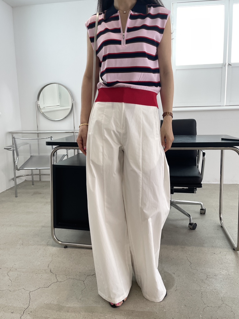 EDITION-P韓國東大門直郵女士新品26春夏時尚吊帶背心拉鏈EDITION/CHAHEE吊帶/背心