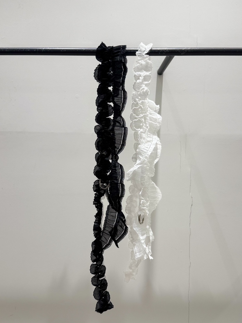 MELTED-P韓國直郵女士新品職業休閑26春夏熱賣腰帶腰帶蕾絲MELTED-P腰帶