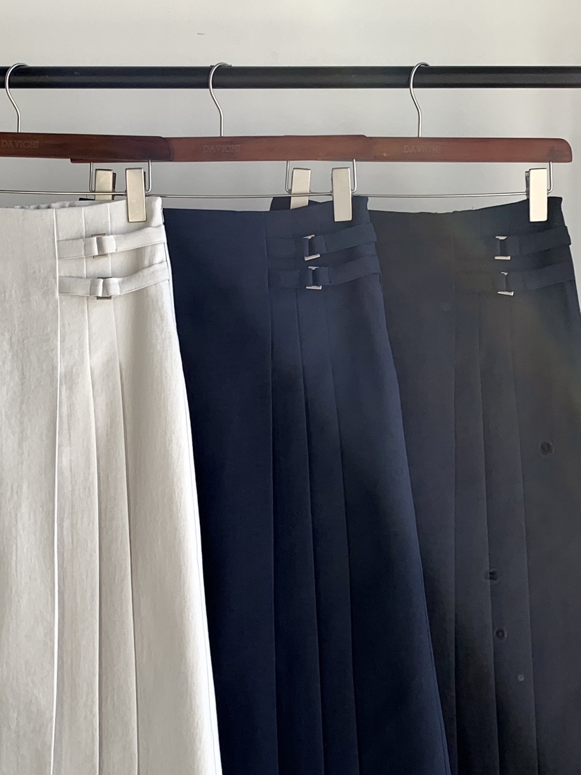 DAVICHI/D.SECOND韓國代購女裝新品休閑熱賣半身裙中短裙DAVICHI/D.SECOND半身裙/中短裙