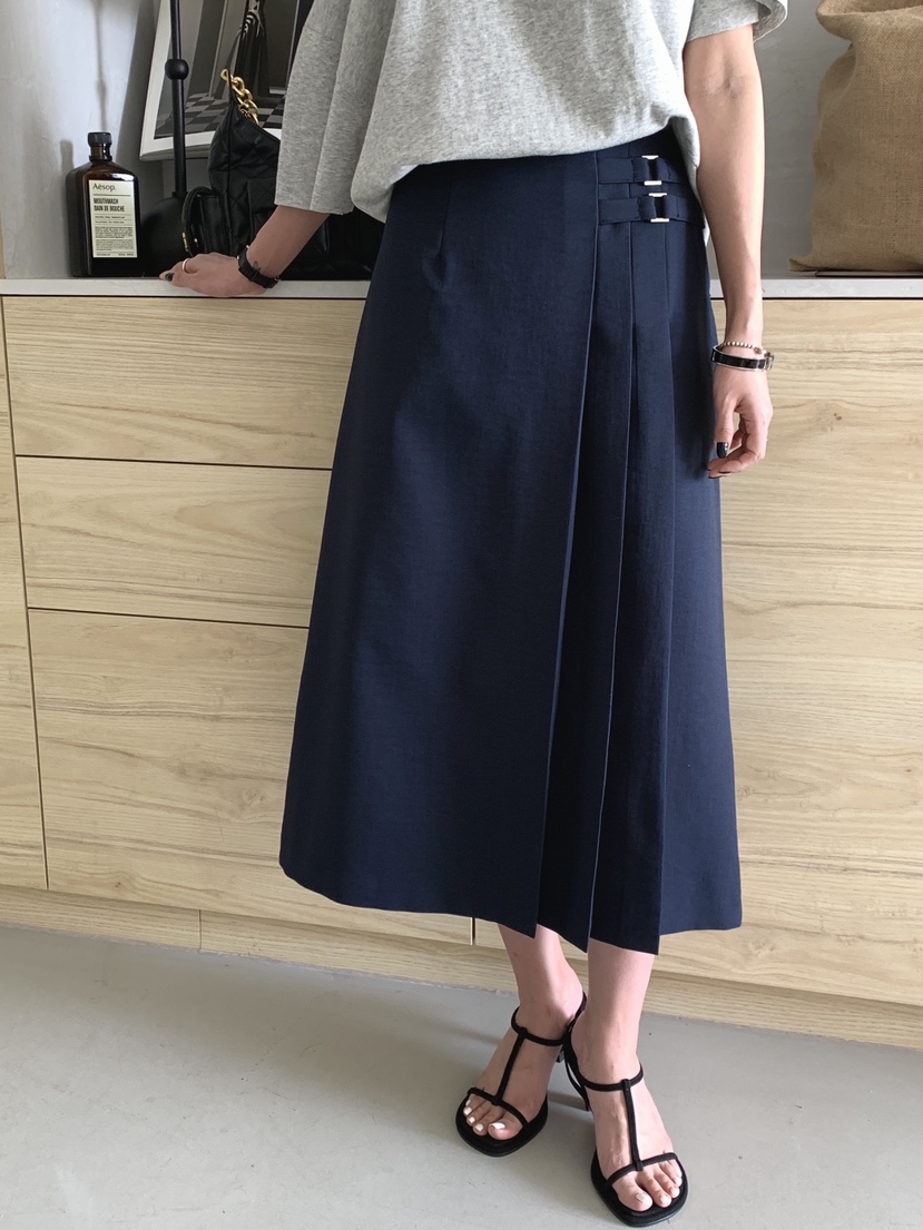 DAVICHI/D.SECOND韓國代購女裝新品休閑熱賣半身裙中短裙DAVICHI/D.SECOND半身裙/中短裙