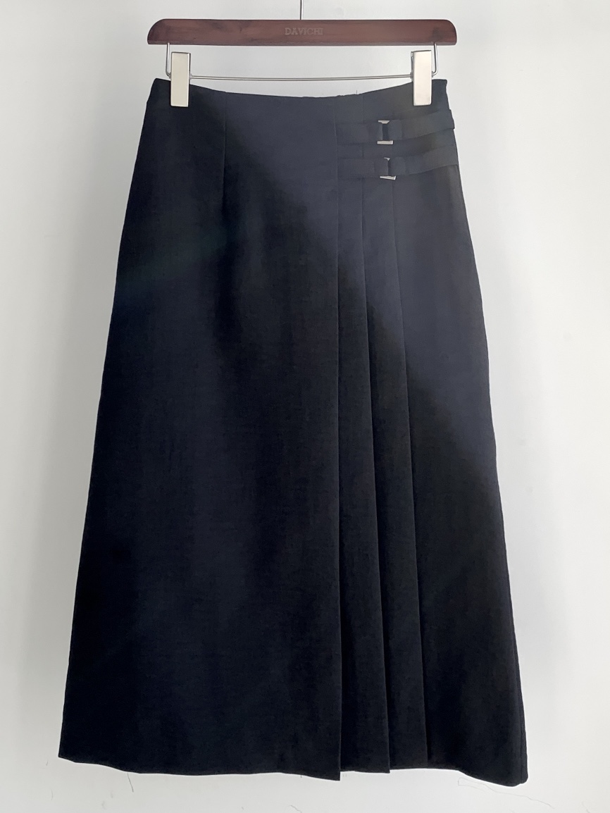 DAVICHI/D.SECOND韓國代購女裝新品休閑熱賣半身裙中短裙DAVICHI/D.SECOND半身裙/中短裙圖色3