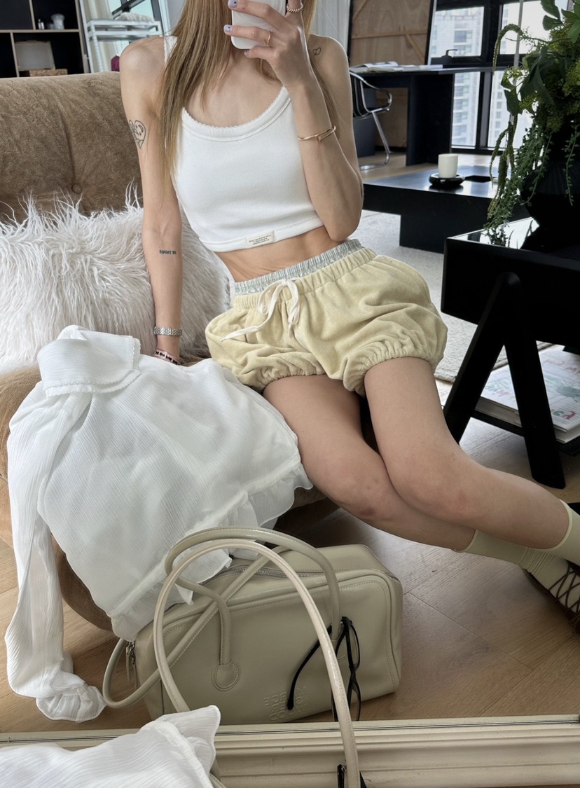 ZEROZERO韓國東大門代購女裝新品休閑26春夏人氣職業短褲ZEROZERO短褲