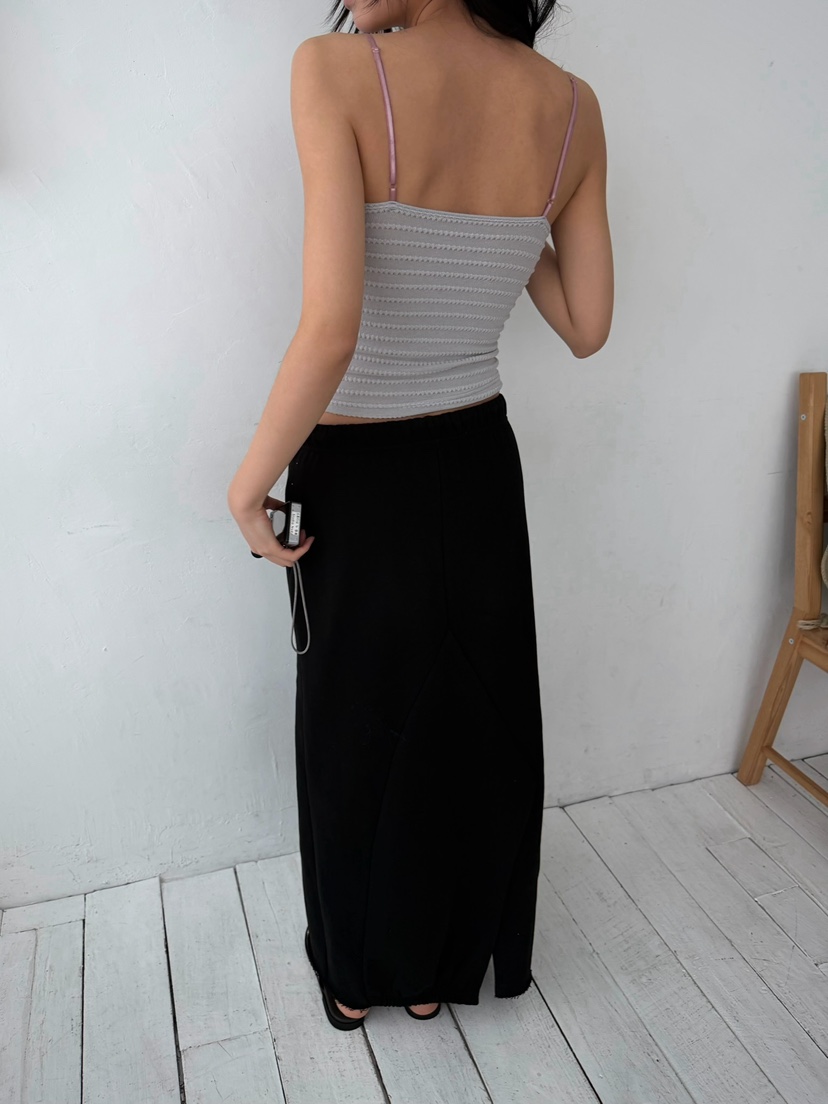 AWESOMESAUCE韓國直郵實拍女士新品時尚26春夏職業吊帶背心AWESOME SAUCE吊帶/背心