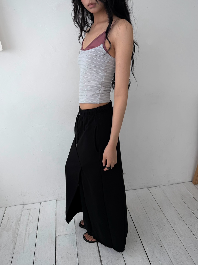 AWESOMESAUCE韓國直郵實拍女士新品時尚26春夏職業吊帶背心AWESOME SAUCE吊帶/背心