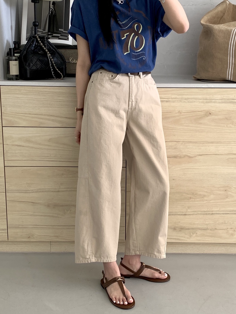 DAVICHI/D.SECOND韓國東大門直郵女士新品推薦牛仔褲含隨機腰帶DAVICHI/D.SECOND牛仔褲