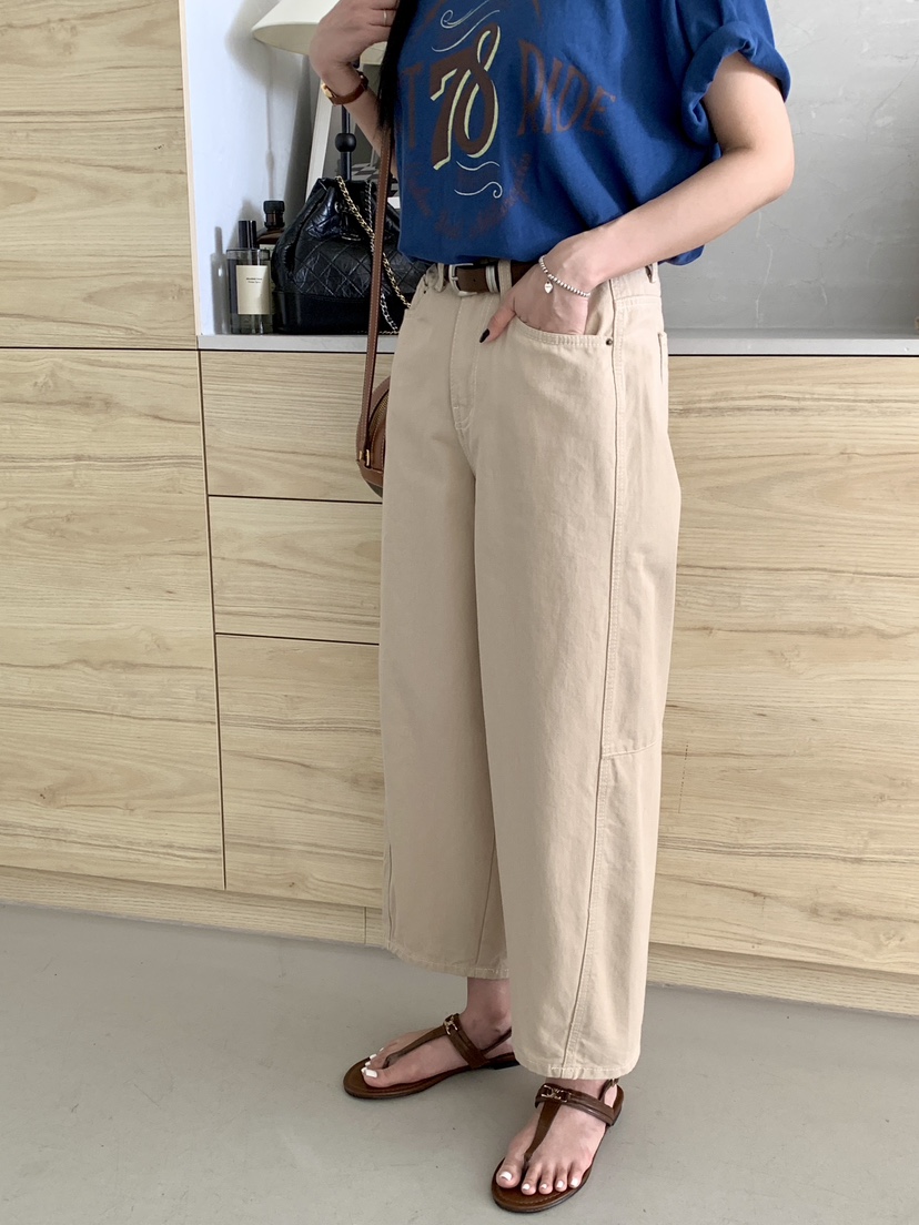 DAVICHI/D.SECOND韓國東大門直郵女士新品推薦牛仔褲含隨機腰帶DAVICHI/D.SECOND牛仔褲