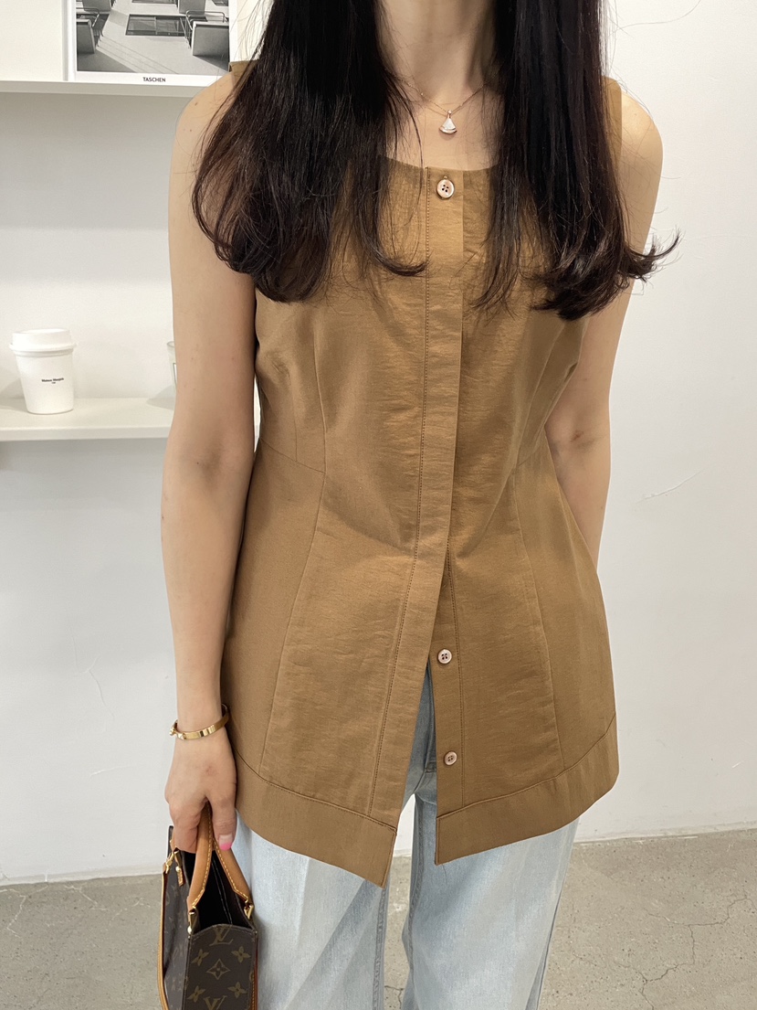 EDITION-P韓國直郵女裝新品推薦26春夏時尚職業吊帶背心EDITION/CHAHEE吊帶/背心