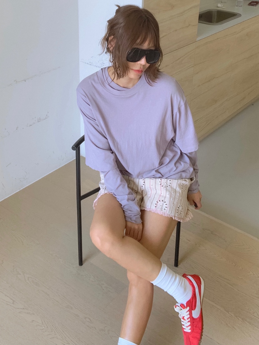 PARIS MATCH韓國直郵女士新款休閑職業26春夏熱賣長袖T恤PARIS MATCH長袖T恤