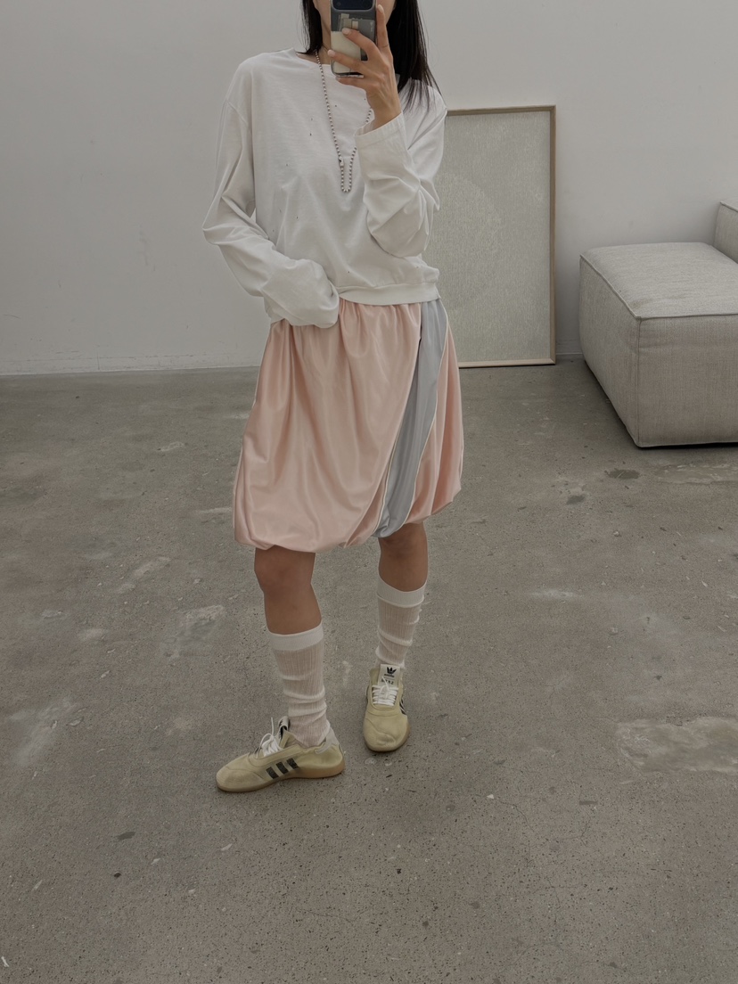 FRANC—L韓國代購女士新款熱賣26春夏休閑推薦半身裙中短裙FRANC半身裙/中短裙