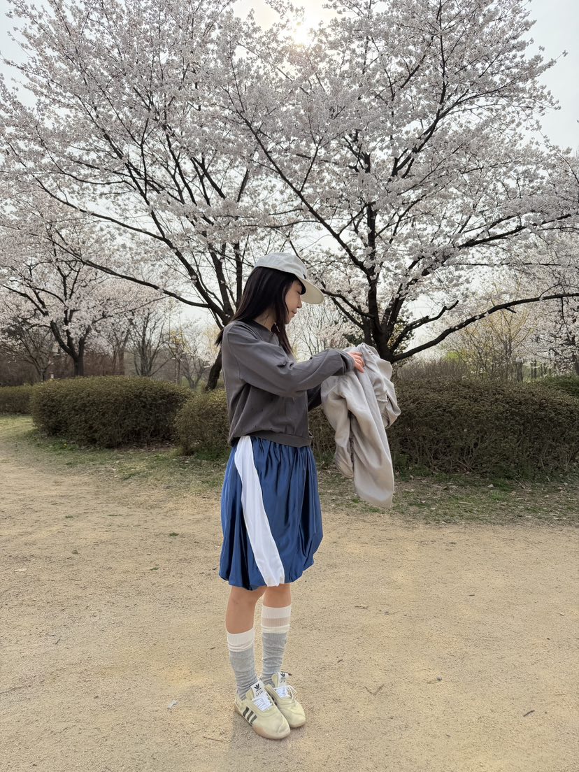 FRANC—L韓國代購女士新款熱賣26春夏休閑推薦半身裙中短裙FRANC半身裙/中短裙