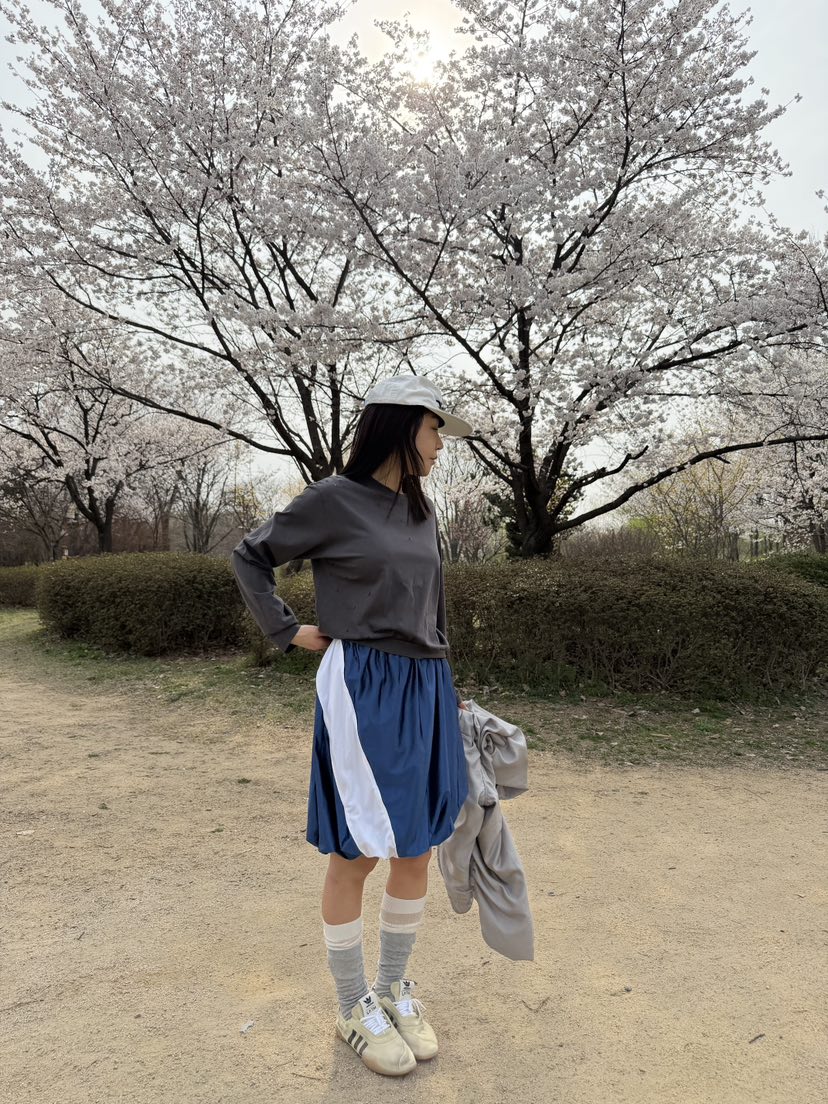 FRANC—L韓國代購女士新款熱賣26春夏休閑推薦半身裙中短裙FRANC半身裙/中短裙