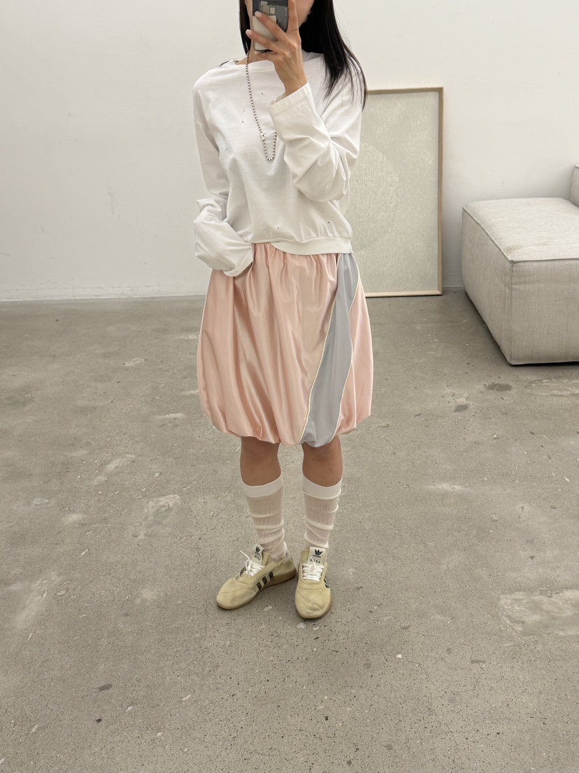 FRANC—L韓國代購女士新款熱賣26春夏休閑推薦半身裙中短裙FRANC半身裙/中短裙