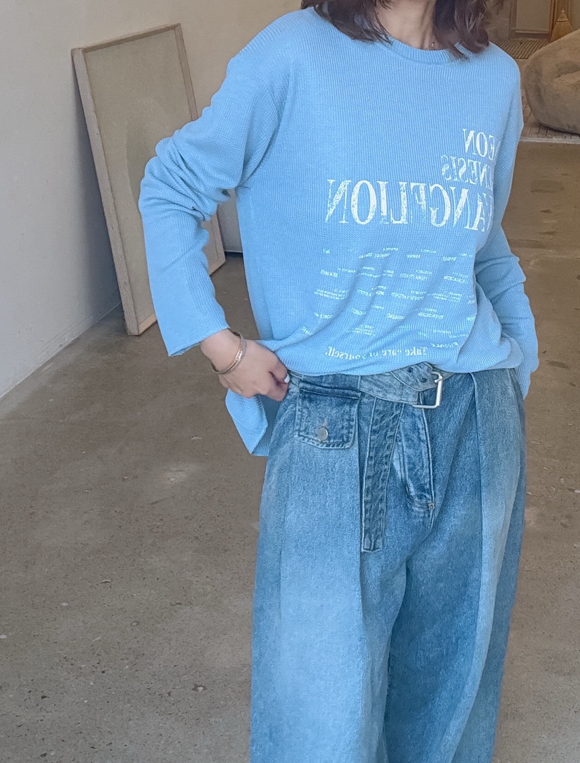 PARIS MATCH韓國東大門代購女士新品休閑人氣職業長袖T恤PARIS MATCH長袖T恤