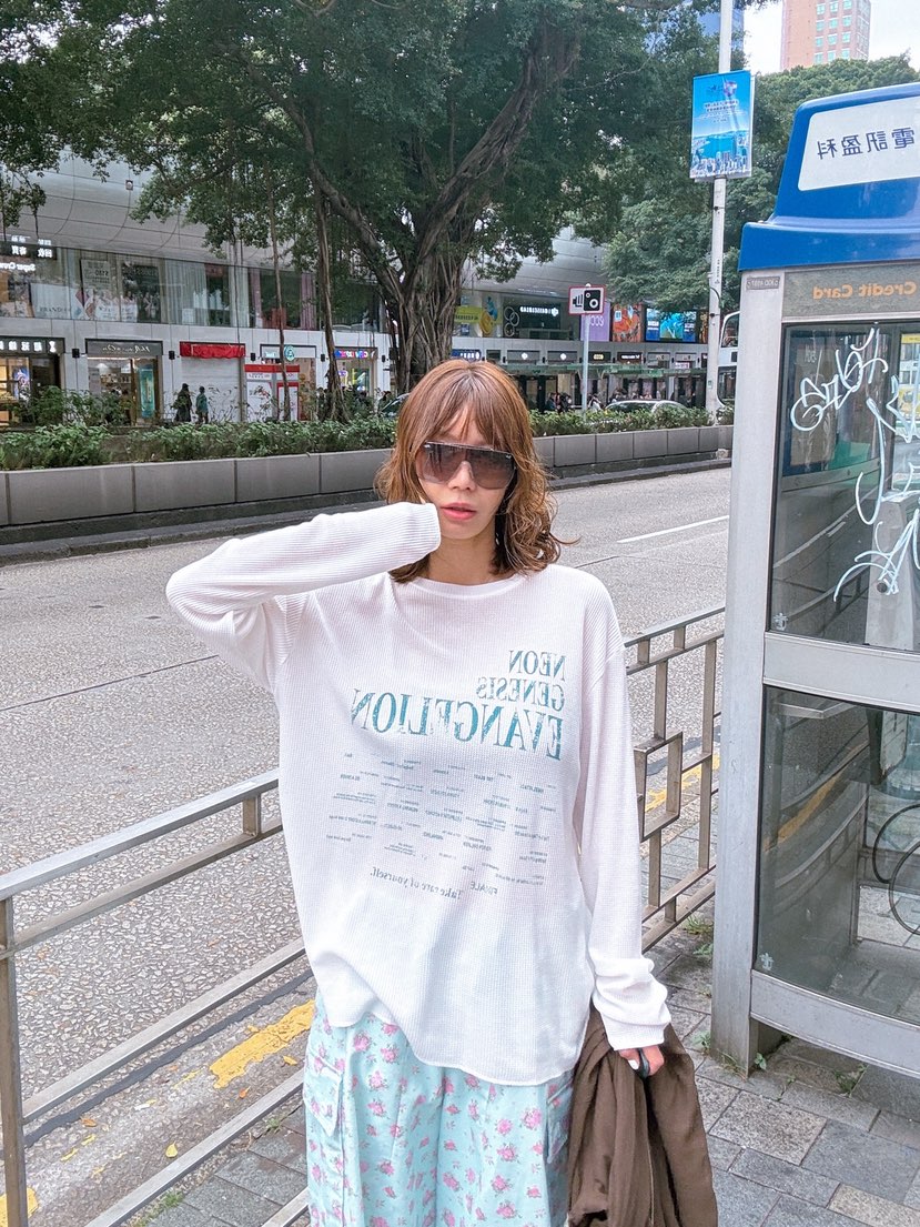 PARIS MATCH韓國東大門代購女士新品休閑人氣職業長袖T恤PARIS MATCH長袖T恤圖色1