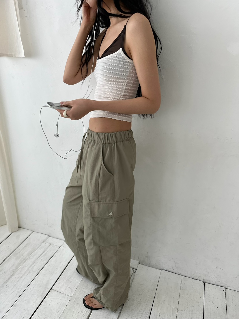 AWESOMESAUCE韓國直郵女士新品職業休閑人氣熱賣26春夏休閑褲AWESOME SAUCE休閑褲