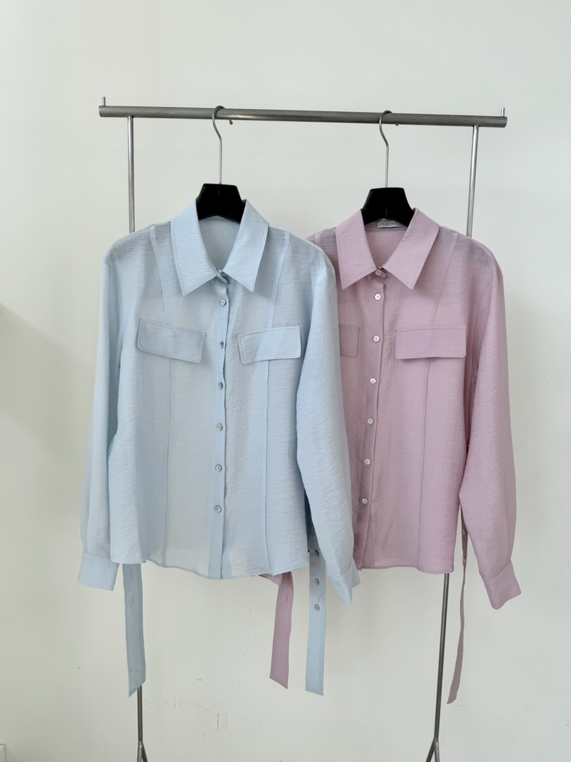 LE AVE韓國代購女士新品時尚熱賣26春夏人氣推薦襯衫蕾絲衫LE AVE襯衫/蕾絲衫