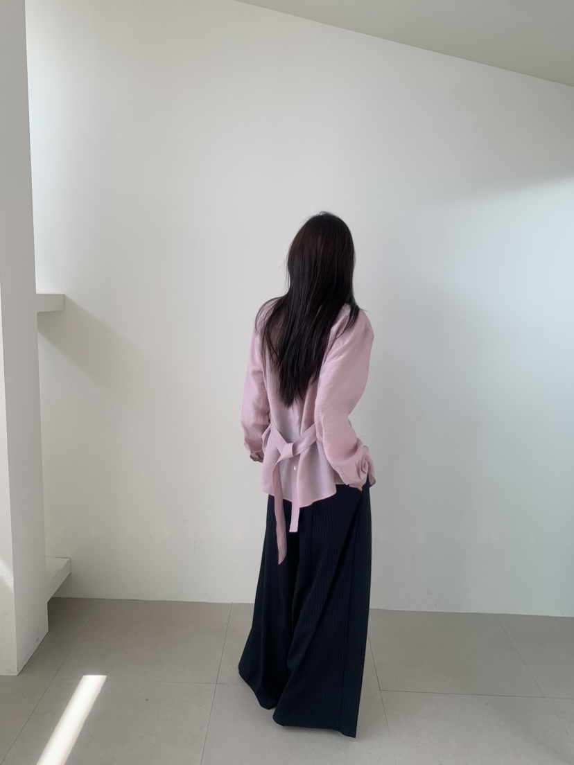 LE AVE韓國代購女士新品時尚熱賣26春夏人氣推薦襯衫蕾絲衫LE AVE襯衫/蕾絲衫