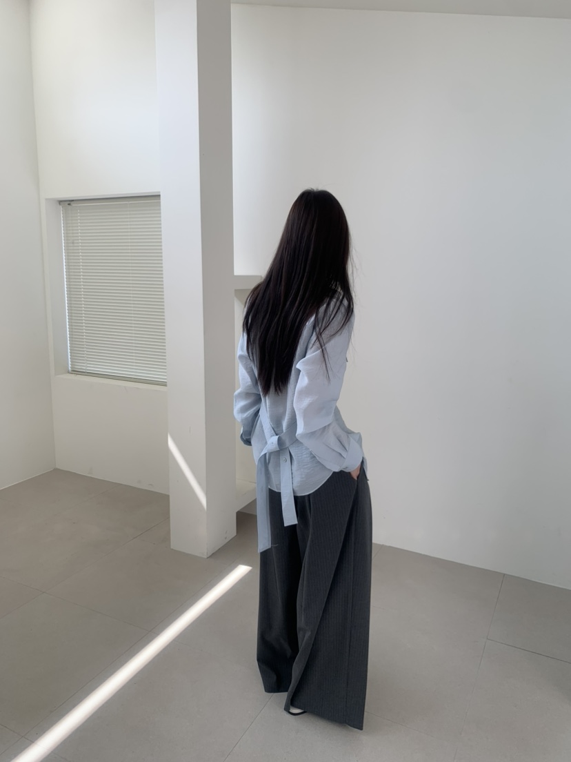 LE AVE韓國代購女士新品時尚熱賣26春夏人氣推薦襯衫蕾絲衫LE AVE襯衫/蕾絲衫