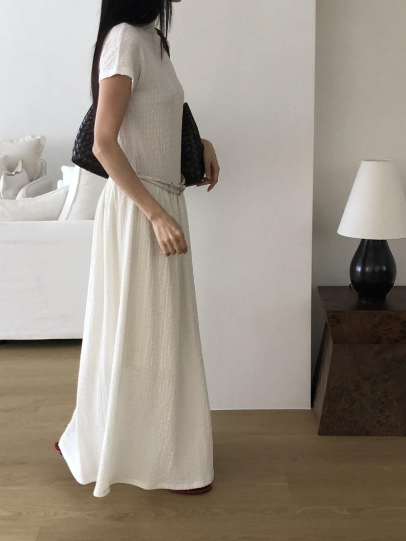 TORRE韓國東大門直郵女士新品熱賣休閑時尚連衣裙不含腰帶TORRE連衣裙