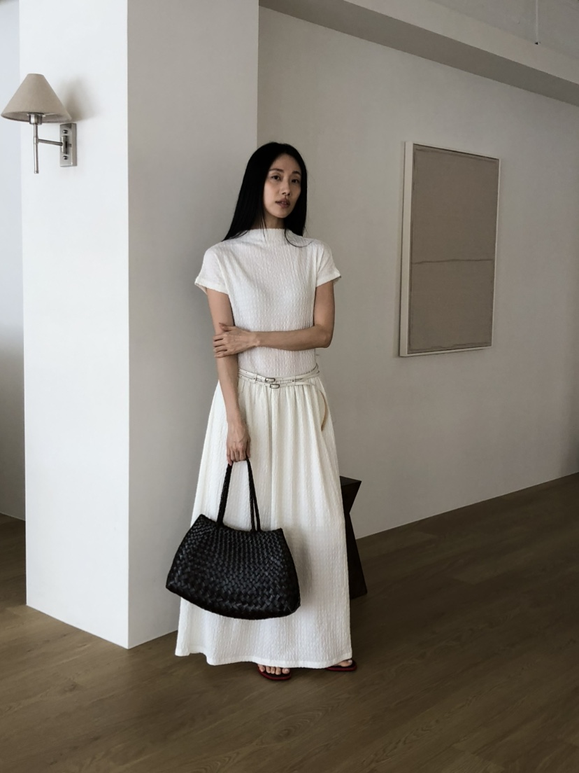 TORRE韓國東大門直郵女士新品熱賣休閑時尚連衣裙不含腰帶TORRE連衣裙