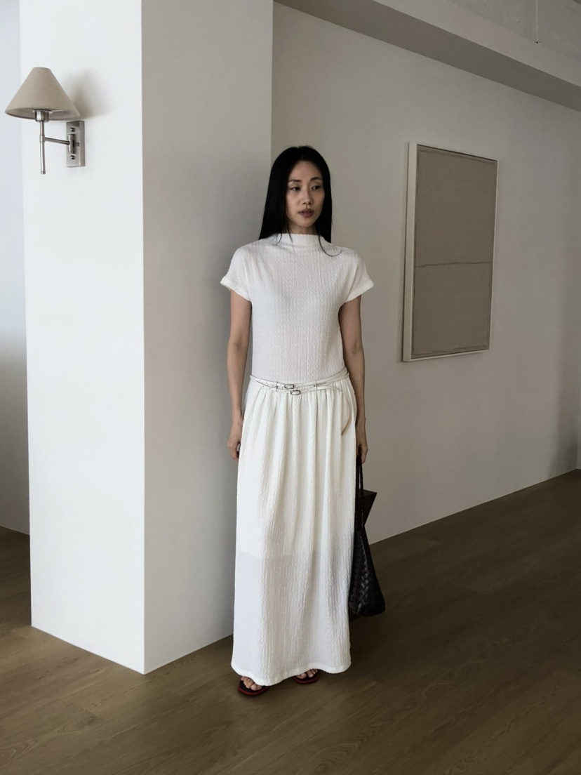 TORRE韓國東大門直郵女士新品熱賣休閑時尚連衣裙不含腰帶TORRE連衣裙