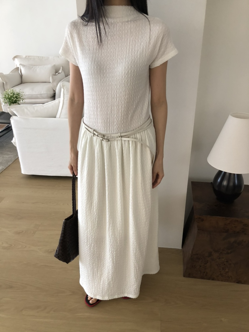 TORRE韓國東大門直郵女士新品熱賣休閑時尚連衣裙不含腰帶TORRE連衣裙