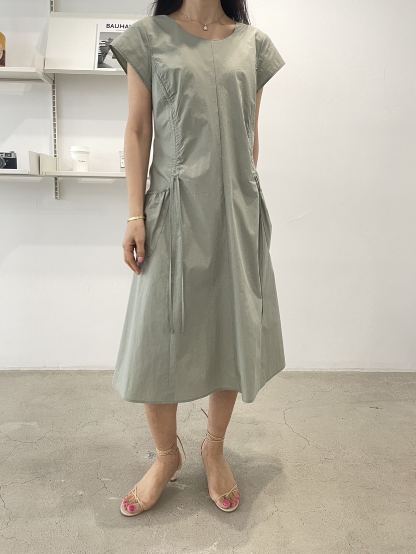 EDITION-P韓國直郵女士新款時尚職業人氣26春夏連衣裙褶皺EDITION/CHAHEE連衣裙