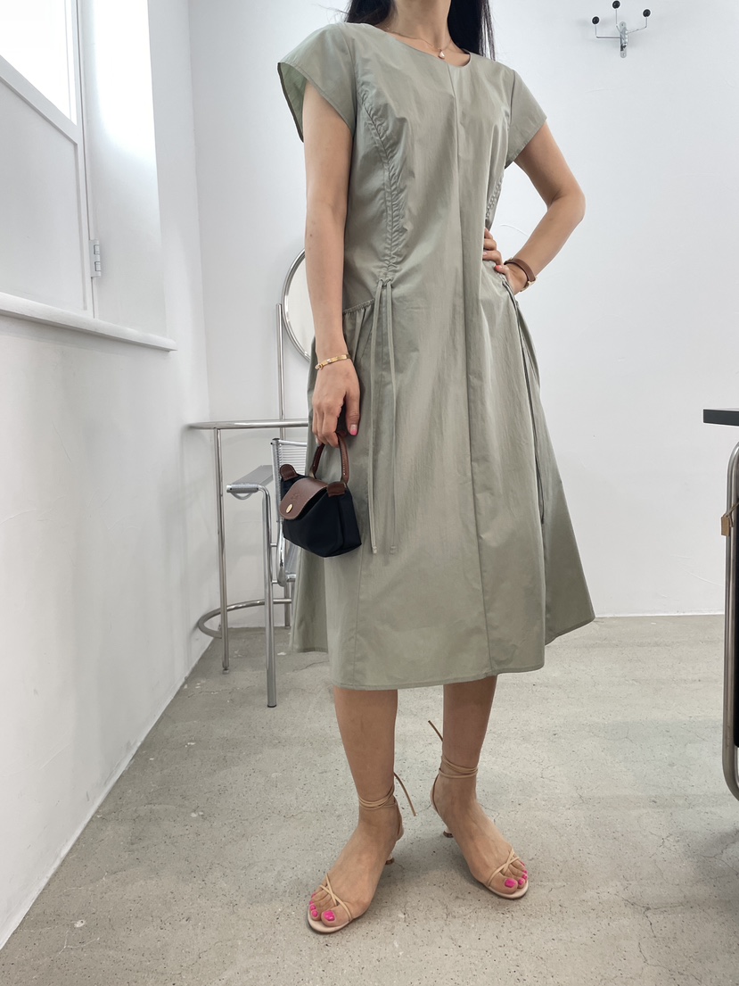 EDITION-P韓國直郵女士新款時尚職業人氣26春夏連衣裙褶皺EDITION/CHAHEE連衣裙