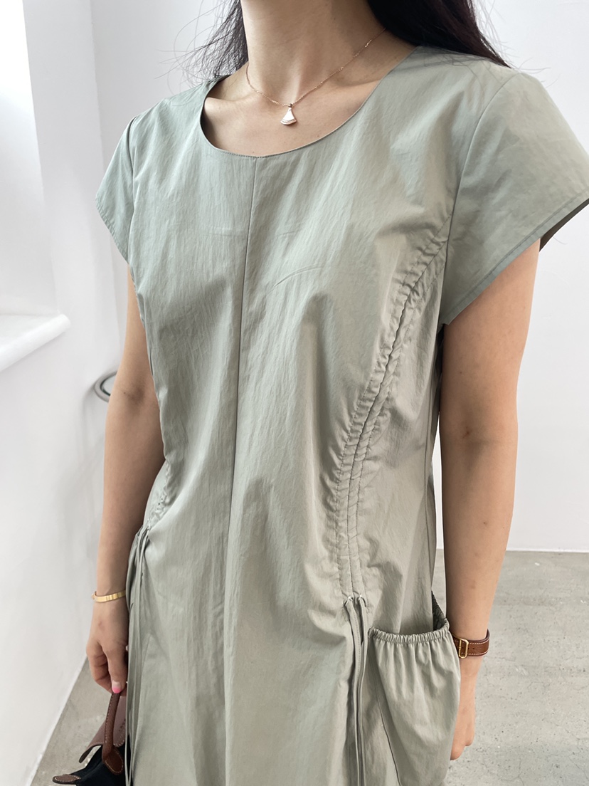 EDITION-P韓國直郵女士新款時尚職業人氣26春夏連衣裙褶皺EDITION/CHAHEE連衣裙