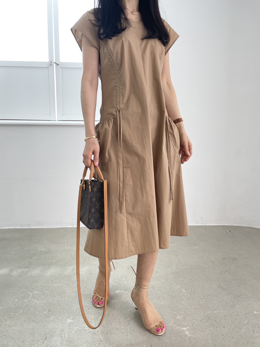 EDITION-P韓國直郵女士新款時尚職業人氣26春夏連衣裙褶皺EDITION/CHAHEE連衣裙