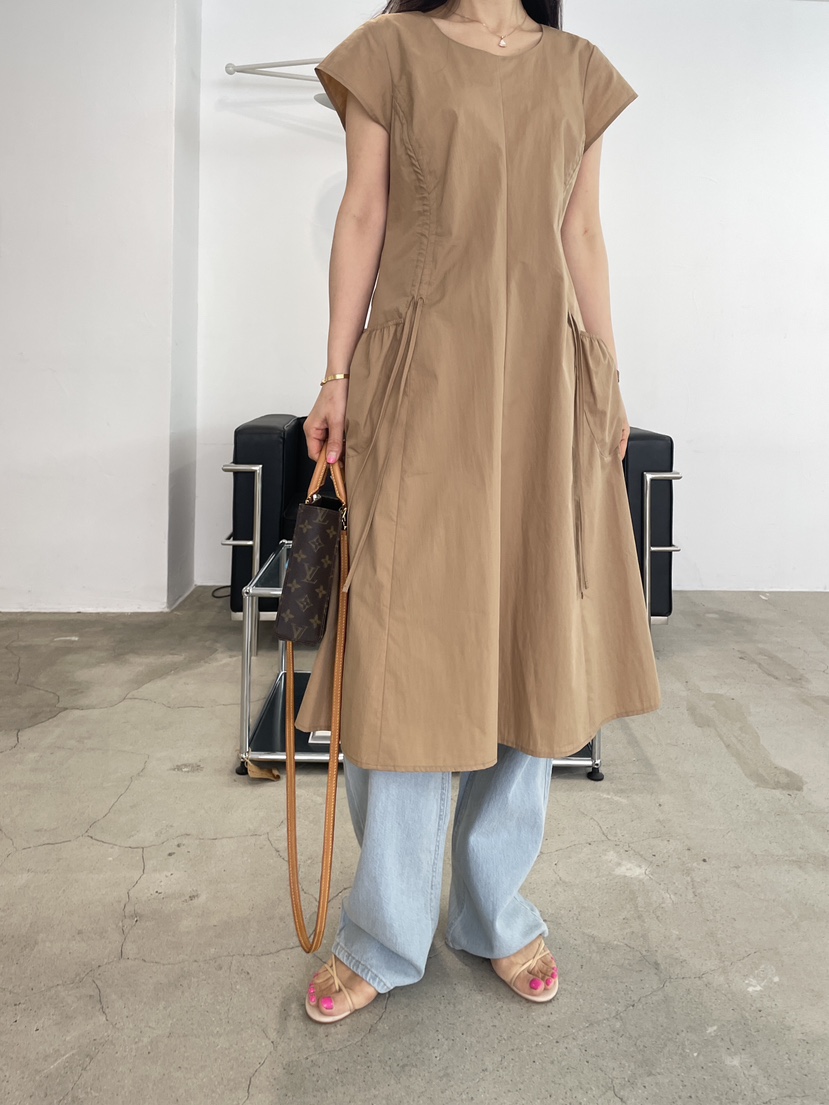 EDITION-P韓國直郵女士新款時尚職業人氣26春夏連衣裙褶皺EDITION/CHAHEE連衣裙