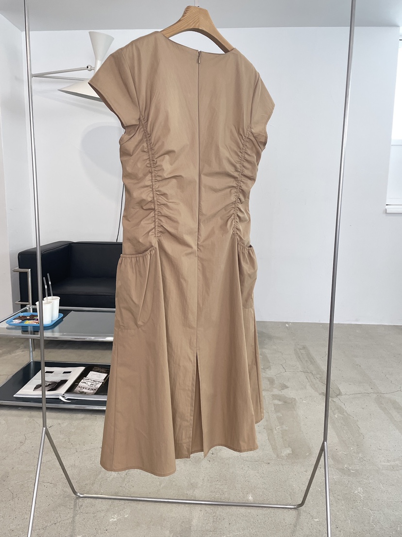 EDITION-P韓國直郵女士新款時尚職業人氣26春夏連衣裙褶皺EDITION/CHAHEE連衣裙