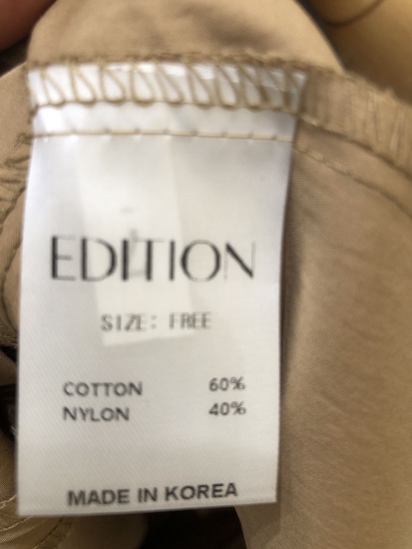 EDITION-P韓國直郵女士新款時尚職業人氣26春夏連衣裙褶皺EDITION/CHAHEE連衣裙