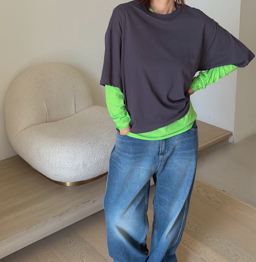 PARIS MATCH韓國直郵女裝新款26春夏職業休閑時尚推薦T恤PARIS MATCHT恤