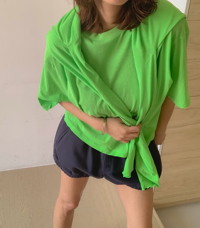 PARIS MATCH韓國直郵女裝新款26春夏職業休閑時尚推薦T恤PARIS MATCHT恤圖色3