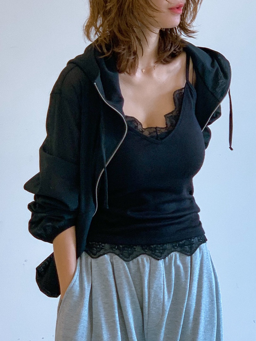 PARIS MATCH韓國東大門直郵女裝新品職業休閑人氣夾克透明PARIS MATCH夾克圖色3