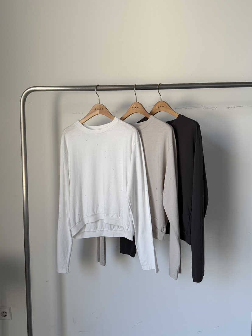 FRANC—L韓國東大門直郵女士新品人氣熱賣職業推薦長袖T恤FRANC長袖T恤