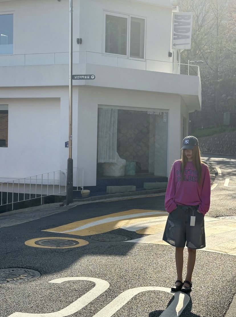 ZEROZERO韓國東大門代購女士新品休閑時尚熱賣26春夏短褲復古ZEROZERO短褲