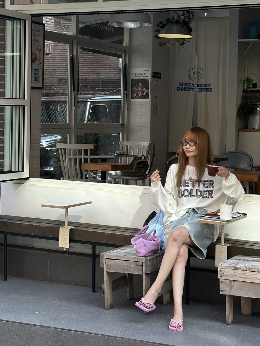 ZEROZERO韓國東大門代購女士新品休閑時尚熱賣26春夏短褲復古ZEROZERO短褲